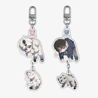 Hold Over You Claw Machine Keyring Set