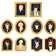 [BOM CINEMA] Set de badges métaliques (Low tide in twilight)