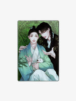 The Ghost's Nocturne Glitter Acrylic Block