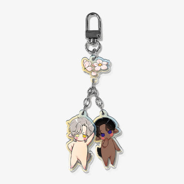 Smyrna and Capri Acrylic Keyring