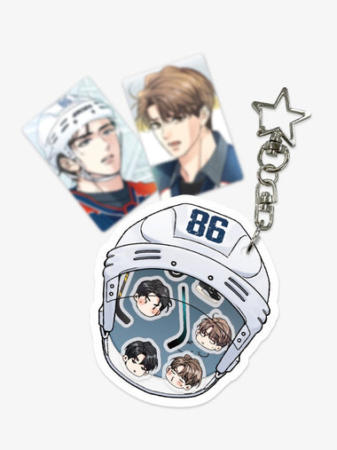 [Melting Point] acrylic shaker keyring