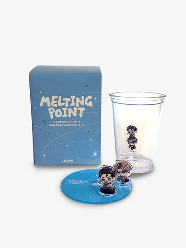 [Melting Point] Reusable Cup & Acrylic Coaster Set