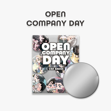 [OPEN COMPANY DAY] CAN BADGE - BOMTOON Ver.