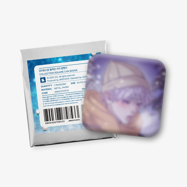 [Pearl Boy] COLLECTION SQUARE CAN BADGE