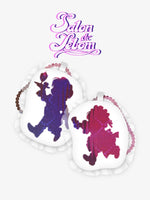 [SALON DE LEBOM] LACE CUSHION KEYRING SET