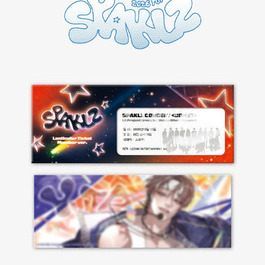 [SPAKLZ] LENTICULAR TICKET_B_MEMBER VER._random